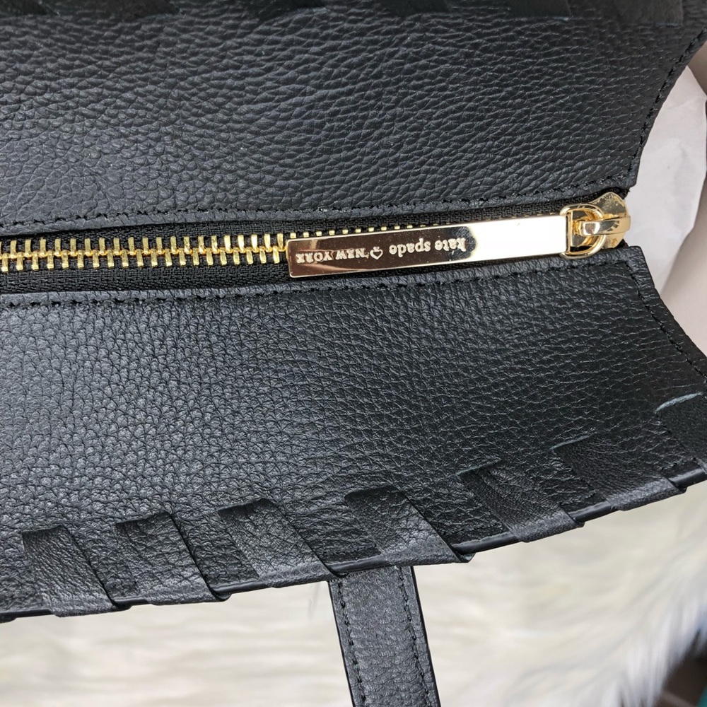 Kate spade black on purpose leather tote - Picture 4 of 7